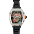 Richard Mille RM27-04 Mechanical Men Transparent Dial Stainless Steel Watch