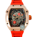 Richard Mille RM27-04 Mechanical Men Transparent Dial Rubber Band