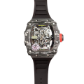 Richard Mille RM35-02 Mechanical Men Rubber Band Watch Carbon Fiber