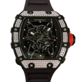 Richard Mille RM35-02 Men Mechanical Watch Transparent Dial