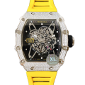 Richard Mille RM35-02 Mechanical Men Transparent Dial Diamond Bezel