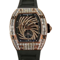 Richard Mille RM51-02 Ladies Mechanical Transparent Dial Rubber Band