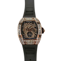 Richard Mille RM51-02 Ladies Mechanical Transparent Dial Rubber Band