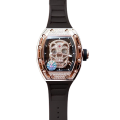 Richard Mille RM052 Mechanical Men Watch Rose Gold Skull Dial