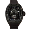 Richard Mille RM052 Men Mechanical Watch Black Skull Dial