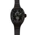 Richard Mille RM052 Men Mechanical Watch Black Skull Dial