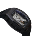 Richard Mille RM52-02 Mechanical Men Watch Stainless Steel Rubber Band