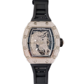 Richard Mille RM52-02 Mechanical Men Rubber Band Horse Dial Diamond Bezel