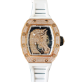 Richard Mille RM52-02 Men Mechanical Watch Horse Dial Diamond Bezel