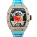 Richard Mille RM52-05 Men Mechanical Rubber Band Mars Earth Dial