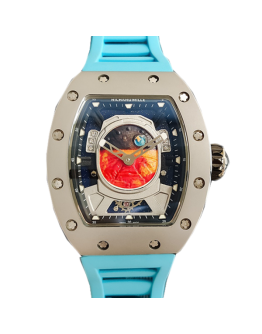 Richard Mille RM52-05 Men Mechanical Rubber Band Mars Earth Dial