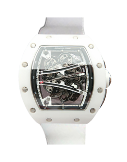 Richard Mille RM061 Men Hand Wind Rubber Band Ceramics Bezel Watch