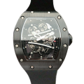 Richard Mille RM061 Men Hand Wind Stainless Steel Rubber Band