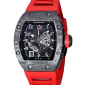 Richard Mille RM 010 Automatic Men Watch Rubber Band