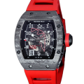 Richard Mille RM 010 Automatic Men Transparent Dial Carbon Fiber