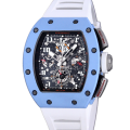 Richard Mille RM 011 Men Automatic Rubber Band Watch