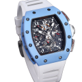 Richard Mille RM 011 Men Automatic Rubber Band Watch