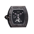 Richard Mille RM 019 Automatic Men Carbon Fiber Transparent Dial Rubber Band