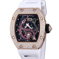 Richard Mille RM 026 Automatic Unisex Watch Rubber Band Stainless Steel