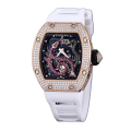 Richard Mille RM 026 Automatic Unisex Watch Rubber Band Stainless Steel