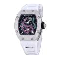 Richard Mille RM 026 Automatic Unisex Stainless Steel Watch Transparent Dial