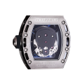 Richard Mille RM 052 Automatic Men Diamonds Skull Dial Rubber Band