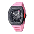 Richard Mille RM 055 Men Automatic Carbon Fiber Transparent Dial