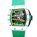 Richard Mille RM 61-01 Men Automatic Ceramics Bezel Transparent Dial Watch