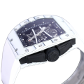 Richard Mille RM 61-01 Men Automatic Watch Transparent Dial Ceramics Bezel