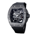 Richard Mille RM 61-01 Automatic Men Transparent Dial Rubber Band