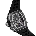 Richard Mille RM 62-01 Men Automatic Rubber Band Watch Carbon Fiber