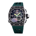 Richard Mille RM 62-01 Automatic Men Watch Transparent Dial Rubber Band