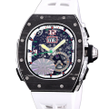 Richard Mille RM 62-01 Men Automatic Transparent Dial Carbon Fiber Watch