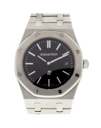 Audemars Piguet Royal Oak RoyalOak012 43mm Men's Black Dial Silver-tone