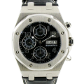 Audemars Piguet Royal Oak Offshore 42mm RoyalOakOffshore001 Mens Silver-tone Black Dial