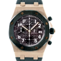 Audemars Piguet Royal Oak Offshore RoyalOakOffshore009 Mens 42mm Rubber Band Rose Gold-tone