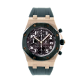 Audemars Piguet Royal Oak Offshore RoyalOakOffshore009 Mens 42mm Rubber Band Rose Gold-tone