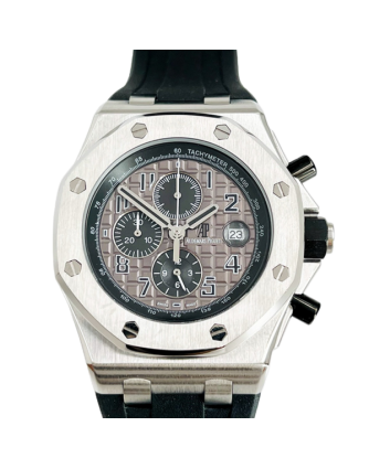 Audemars Piguet Royal Oak Offshore RoyalOakOffshore020 43mm Men's Stainless Steel Grey Dial