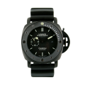 Panerai Submersible Mens Submersible002 47mm Black Dial