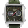 Tag Heuer Monaco 40mm CAW211E.FC6414 Mens Stainless Steel Green Dial