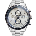 Tag Heuer Carrera 41mm Mens CV2011.BA0786 White Dial Stainless Steel