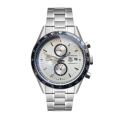 Tag Heuer Carrera 41mm Mens CV2011.BA0786 White Dial Stainless Steel