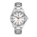 Tag Heuer Aquaracer WAY2013.BA0927 Mens 43mm White Dial Silver-tone