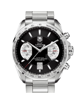 Tag Heuer Grand Carrera CAV511A.BA0902 Men 43mm Silver-tone