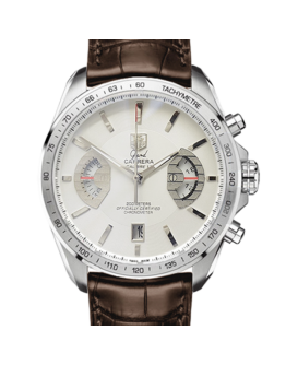 Tag Heuer Grand Carrera CAV511B.FC6231 Men 43mm White Dial Stainless Steel