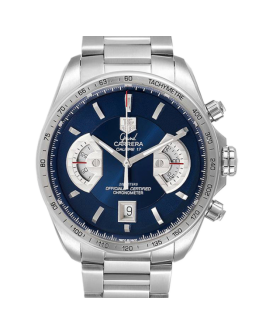 Tag Heuer Grand Carrera Men CAV511F.BA0902 43mm Blue Dial Quartz