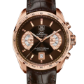 Tag Heuer Grand Carrera CAV514C.FC8171 Men 43mm Stainless Steel Rose Gold-tone