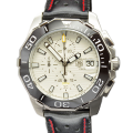 Tag Heuer Aquaracer 43mm CAY211A-004 Men Silver-tone White Dial