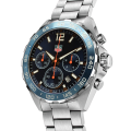 Tag Heuer Formula 1 43mm Men CAZ1014.BA0842 Silver-tone Blue Dial