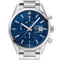 Tag Heuer Carrera 43mm CBK2112.BA0715 Men Silver-tone